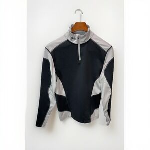 under armour fitted cold gear long sleeve 1/4 Zip Mock Neck Women's Long Sleeve